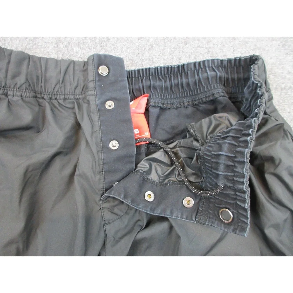 Nike Pants Mens XL Black Air Joggers Elastic Waist Cuffed Logo Woven Panels